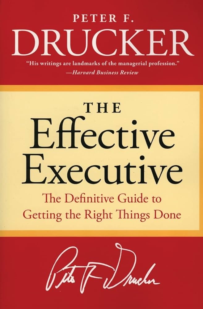 The Effective Executive cover